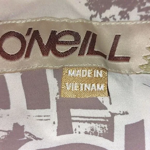 O'Neil Men's Dress Shirt Brown  Size M - Picture 10 of 13